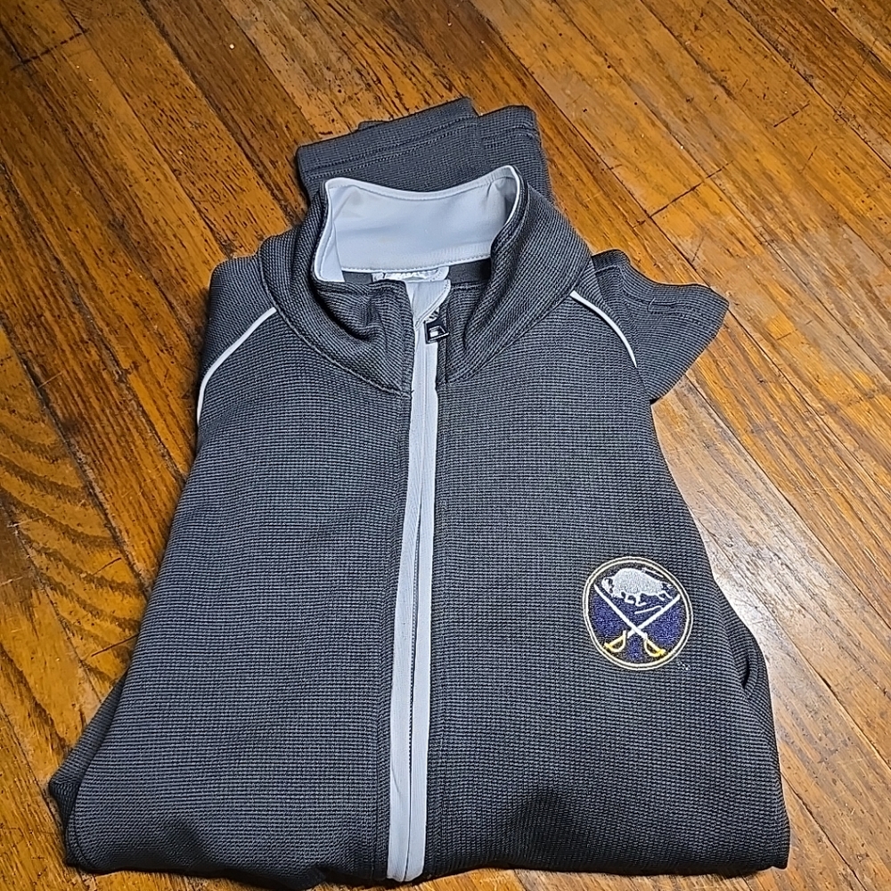 Buffalo Sabres Womens Meduim Zip Up Performance Jacket - Picture 1 of 7